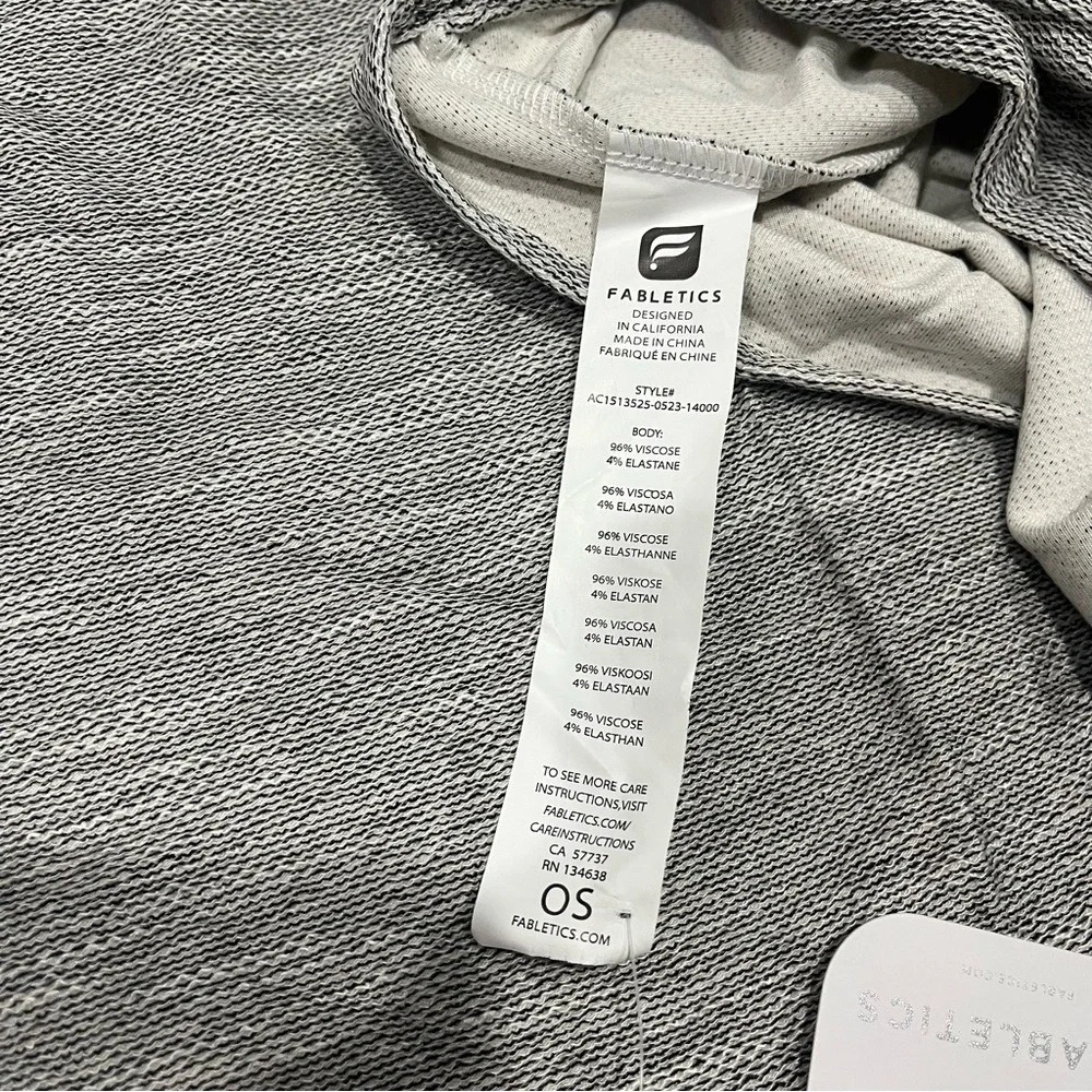 Fabletics Women’s Eclipse Infinity Scarf - French Terry Soft and Cozy NWT
